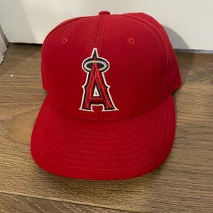 MLB 59 FIFTY Los Angeles Angels Cool Base Official On-Field Cap Baseball Hat